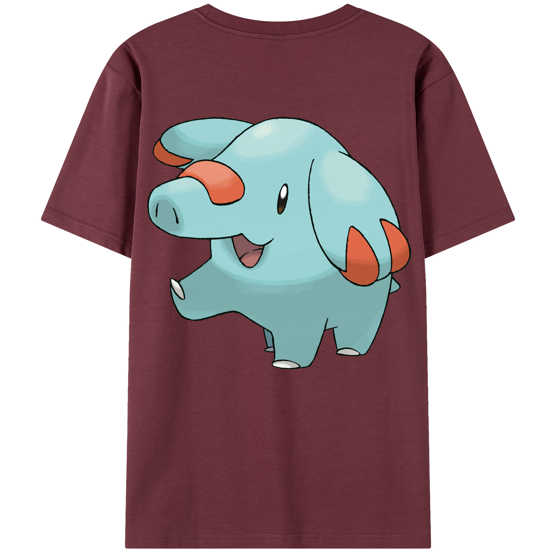 （画像用） ポケットモンスター Pokémon 綿100％半袖Tシャツ（背面プリント）
